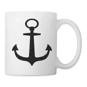 Anker - Tasse - Weiß - Rechts