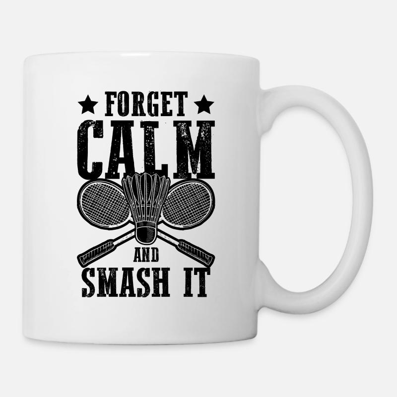 Raquette de badminton Badminton - Mug blanc - blanc