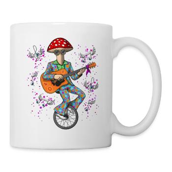 Disco Magic Mushroom - Tasse - Weiß - Rechts