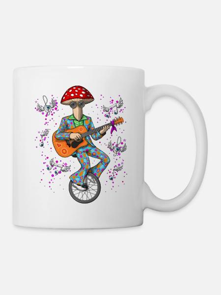 Disco Magic Mushroom - Tasse - Weiß