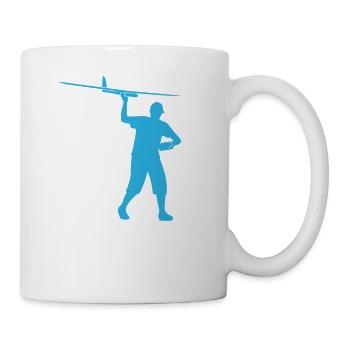 Model Flight Model Builder Airplane Sailor Gift - Mug - white - Right