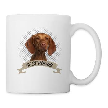 Magyar Vizsla Dog Best Friend Hunter - Mug - white - Right