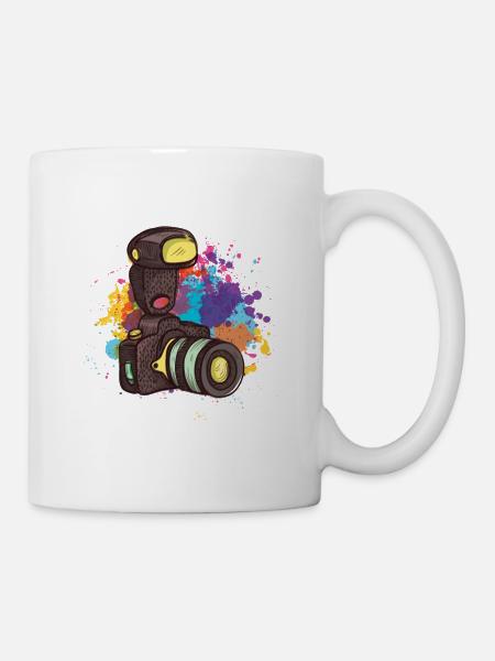 Camera Photographer - Mug - white