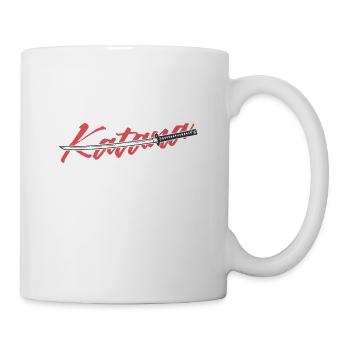 Samurai Schwert Katana - Tasse - Weiß - Rechts