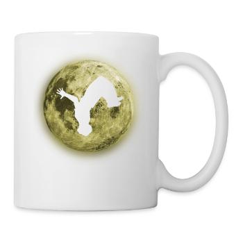 Freerunning, Parkour Backflip, acrobatie freestyle - Mug blanc - blanc - Droite