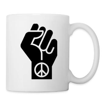 PEACE FAUST SYMBOL - Mug - white - Right