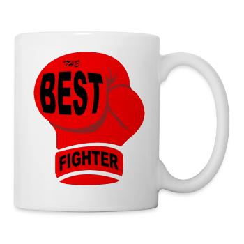 The Best Fighter - Boxing Sport - Mug - white - Right