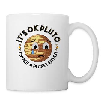 Pluto Planet Pluto Day - Tasse - Weiß - Rechts
