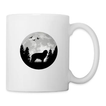 Hovawart lune chien propriétaire de chien cadeau - Mug blanc - blanc - Droite