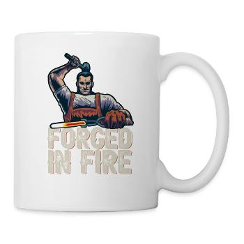 Blacksmith Forged In Fire Forging Metalbuilder - Mug - white - Right