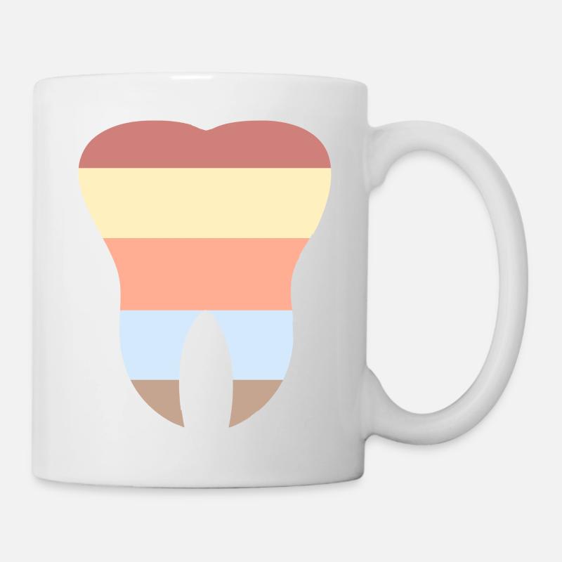 Der Zahn - Tasse - Weiß