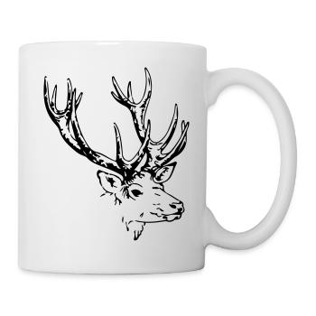 Deer - Mug - white - Right