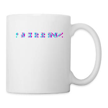 Schranz Techno Rave Festival Synth Party - Tasse - Weiß - Rechts