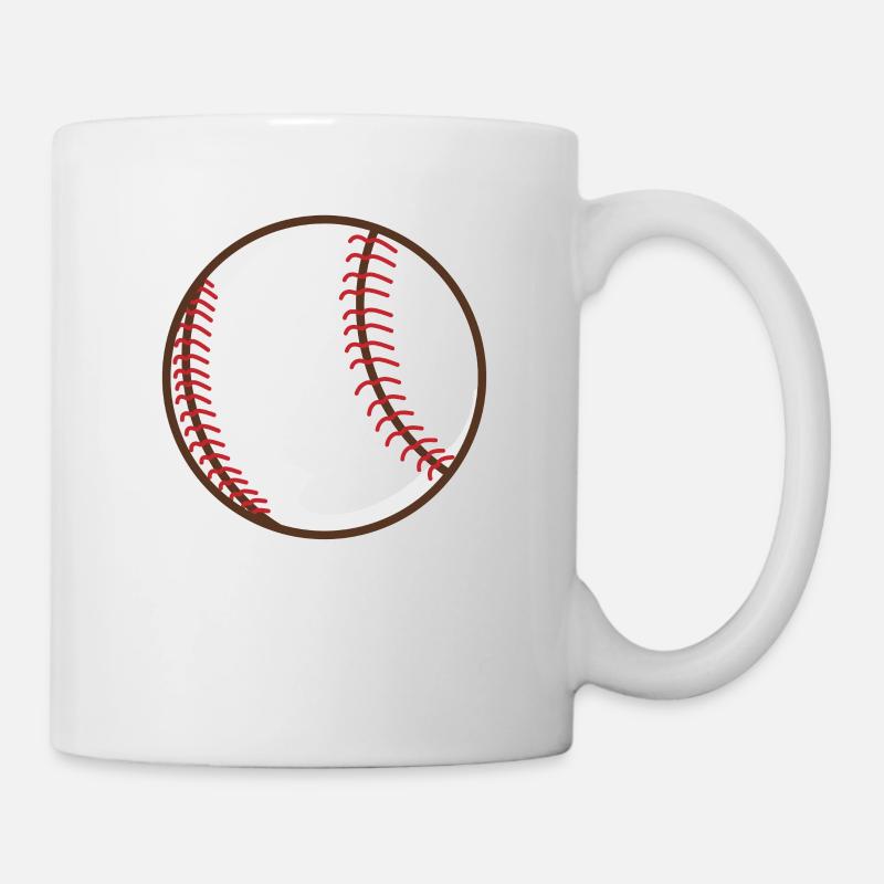 Baseball - Tasse - Weiß