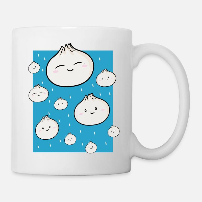 Dumplings Rain - Mug - white
