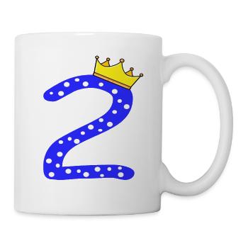 Anniversaire bébé 2ème anniversaire - Mug blanc - blanc - Droite