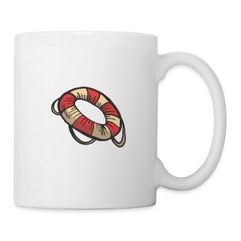 Mein Boot meine Regeln! - Tasse - Weiß - Rechts