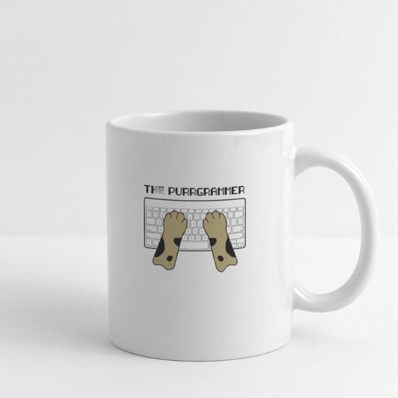 Siam Katze Kätzchen Programmierer Nerd Geschenk Tasse