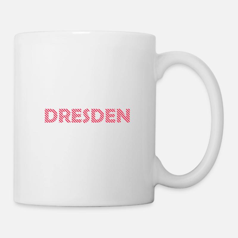 Dresden - Tasse - Weiß
