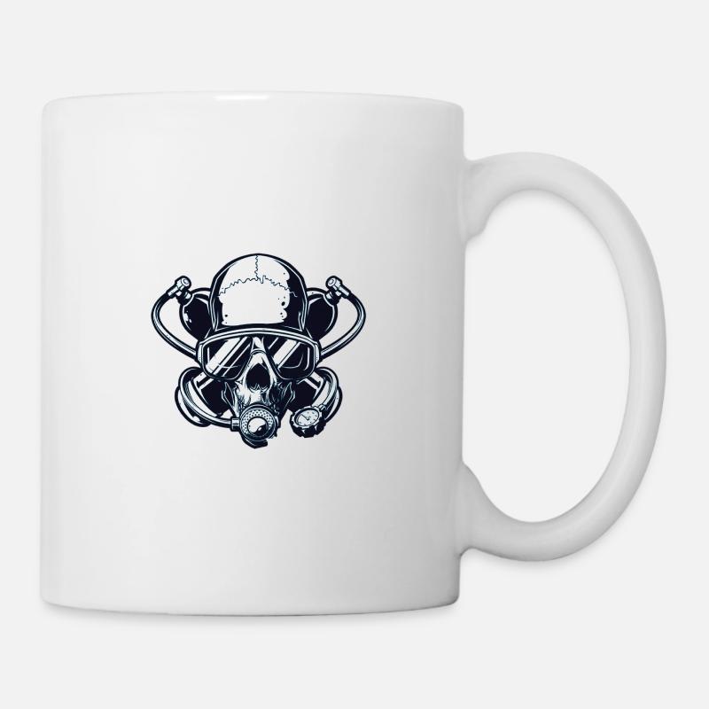 Old Men Scuba - Mug - white