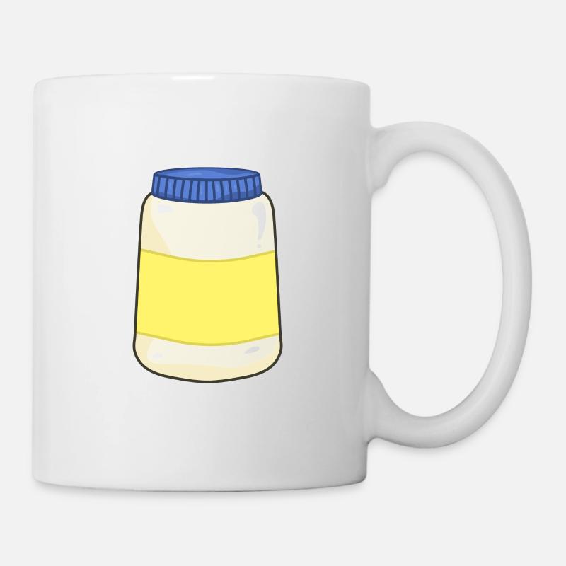 Mayonnaise - Tasse - Weiß