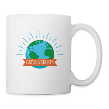 Sustainability - Mug - white - Right