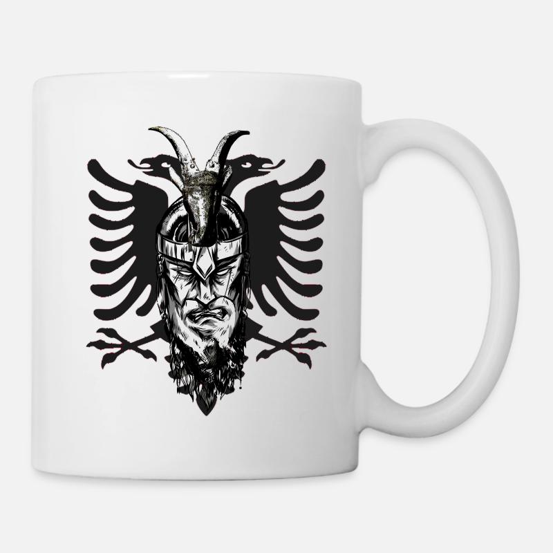 Skenderbeg Albania Kosovo Gift Idea - Mug - white