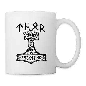 thor runen - Tasse - Weiß - Rechts