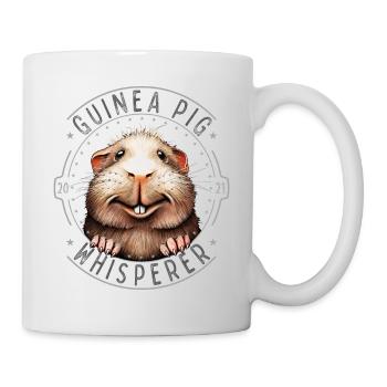 Cochon d’Inde Whisperer Meerschweinchen Flüsterer - Mug blanc - blanc - Droite
