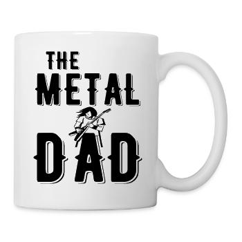 The Metal Dad - Heavy Metal Guitar Hard Rock - Mug - white - Right