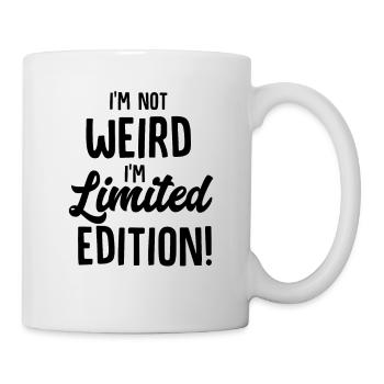 I'm Not Weird I'm Limited Edition - Mug blanc - blanc - Droite