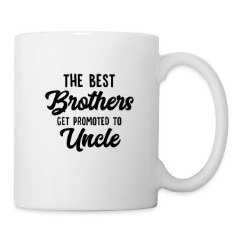 The Best Brothers Get Promoted To Uncle - Mug - white - Right