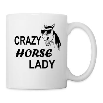 Crazy Horse Lady - Mug - white - Right