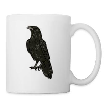 Crow - Mug - white - Right