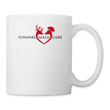 Schwarzwaldliebe - Schwarzwaldmädel Schwarzwald - Tasse - Weiß - Rechts