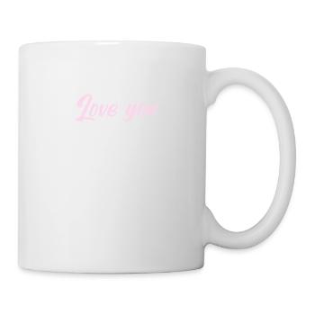 Love you - Mug - white - Right