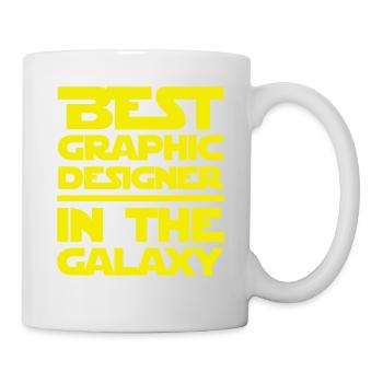 Best Graphic Designer In The Galaxy - Mug - white - Right
