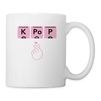 Periodic Table I Love K-Pop Hand Icon... K-Pop - Mug - white - Right