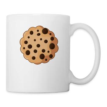 Keks Cookie - Tasse - Weiß - Rechts