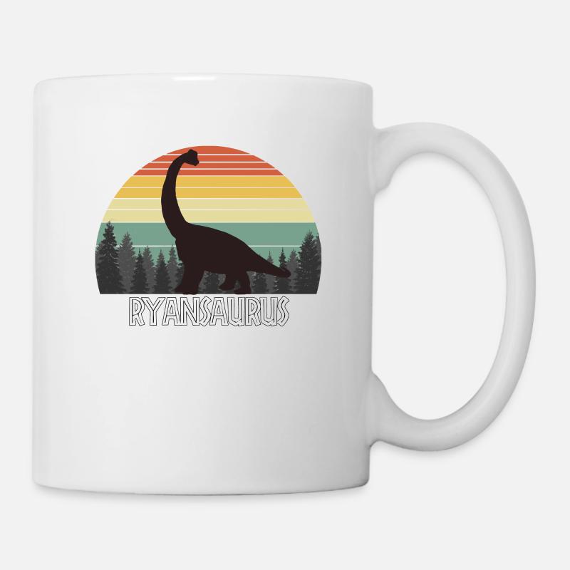 RYANSAURUS RYAN SAURUS RYAN DINOSAUR - Mug - white