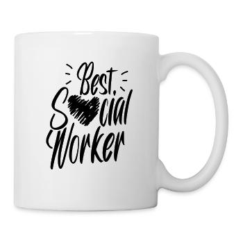 Best Social Worker Social Work Social Work - Mug - white - Right