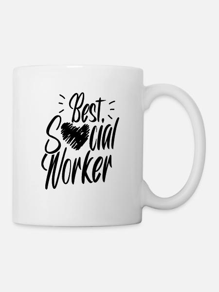 Bester Sozialarbeiter Soziale Arbeit Sozialarbeit - Kop/krus - hvid