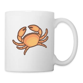 Krabbe Holy Crab - Tasse - Weiß - Rechts