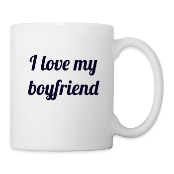 Girlfriend girlfriend - Mug - white - Right