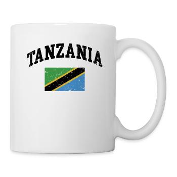 Tanzania Tanzania Map Emigrating Gift - Mug - white - Right