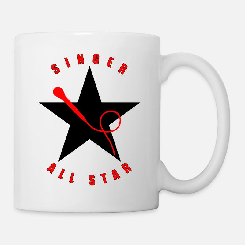 Singer - Singer - Sang - Kop/krus - hvid