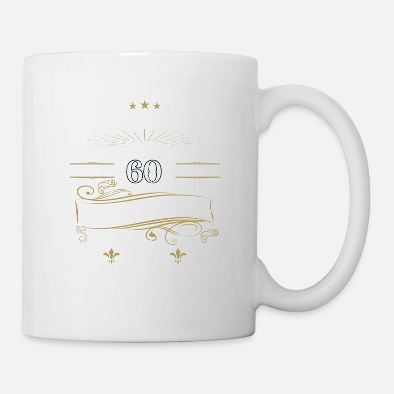 Vintage Made in 1961 Limited Edition Awesome - Mug - white