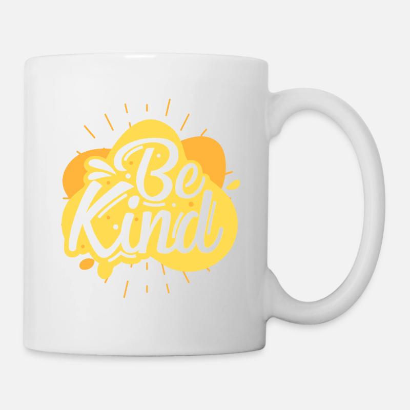 Sei nett - Tasse - Weiß