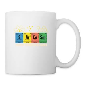 Sarcasm Funny Primary Elements of Humor - Mug - white - Right