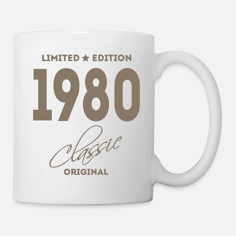 Édition limitée 1980 Classic Original - Mug blanc - blanc